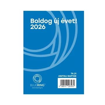Asztali naptár TA-21 2026. Bluering®