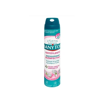 Fertőtlenítő légfrissítő 300 ml aerosol Sanytol Virág
