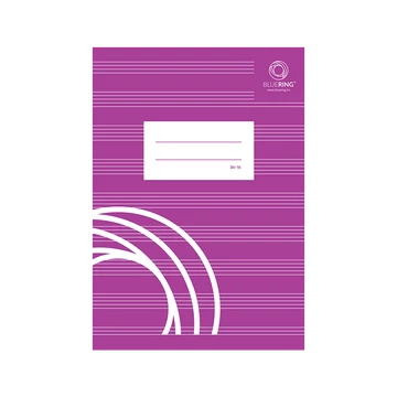 Füzet iskolai A5, 16lap, hangjegy 36-16 Bluering®