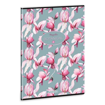 Füzet iskolai A4, 40lap, kockás Ars Una ROSY MAGNOLIA (5252) 23 10db/csomag