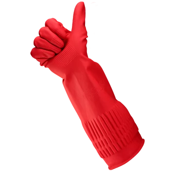 Gumikesztyű extra hosszú 38 cm-es hossz L HoReCa Bonus+ B067