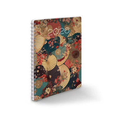 Határidőnapló spirálozott SP1 A/5, heti fehér lapokkal ernyők Realsystem 2026.