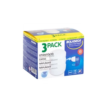 Páramentesítő utántöltő tabletta 3 x 450 g Bolaseca citrom