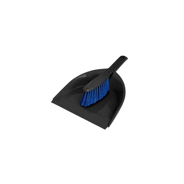 Szemeteslapát műanyag + kefe szett York_062030