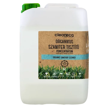 Tisztítószer konyhai és fürdőszobai 5 liter organikus Cleaneco