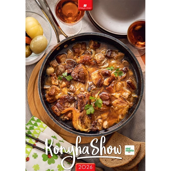 Falinaptár képes 340x485mm, Konyhashow Realsystem 2026.