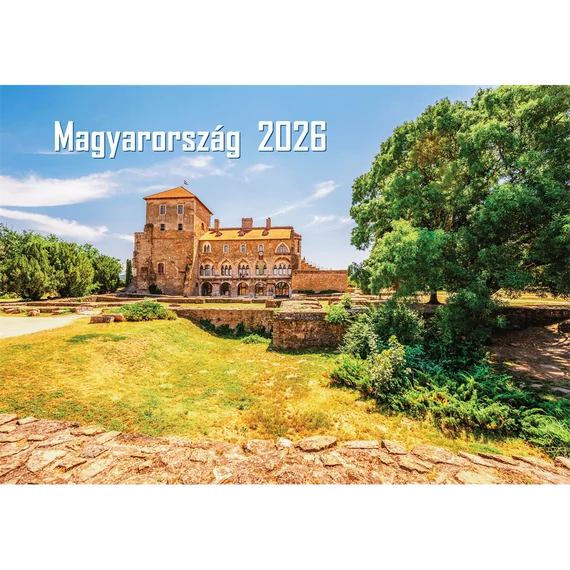 Falinaptár képes 460x320mm, Magyarország Realsystem 2026.