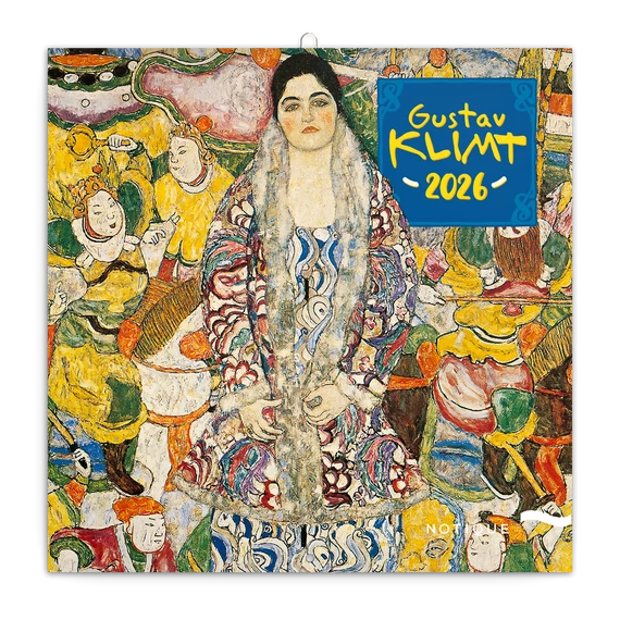 Falinaptár képes lemeznaptár 300x300mm, Gustav Klimt Realsystem 2026.