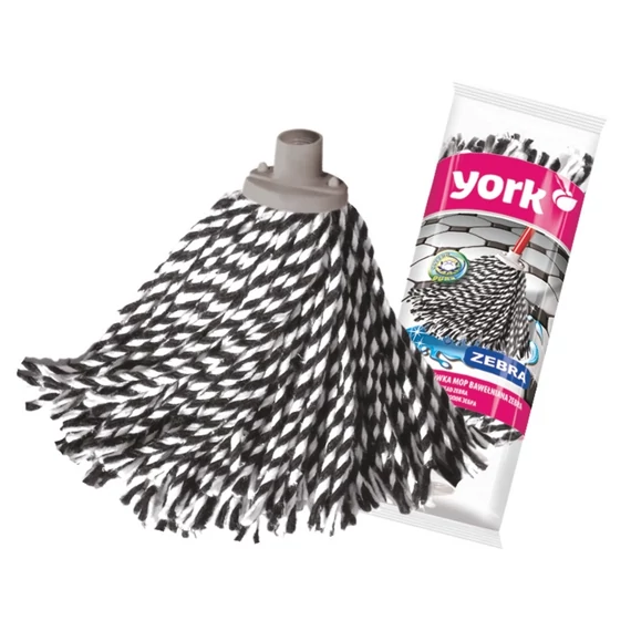 Felmosó fej mop pamut 160 g Zebra York_073060