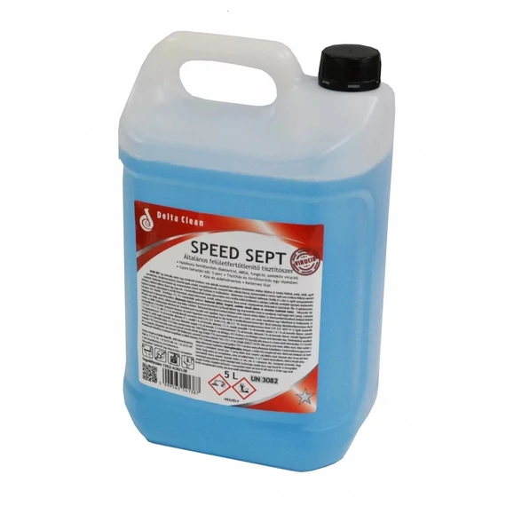Fertőtlenítő hatású tisztítószer 5 liter Speed Sept