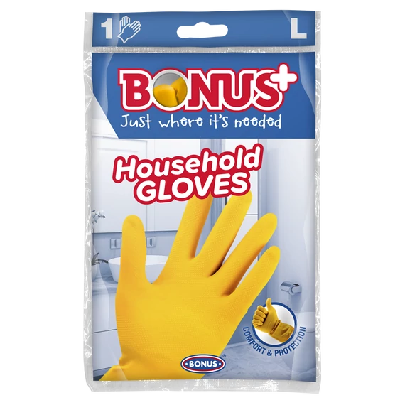 Gumikesztyű L háztartási Bonus_B316