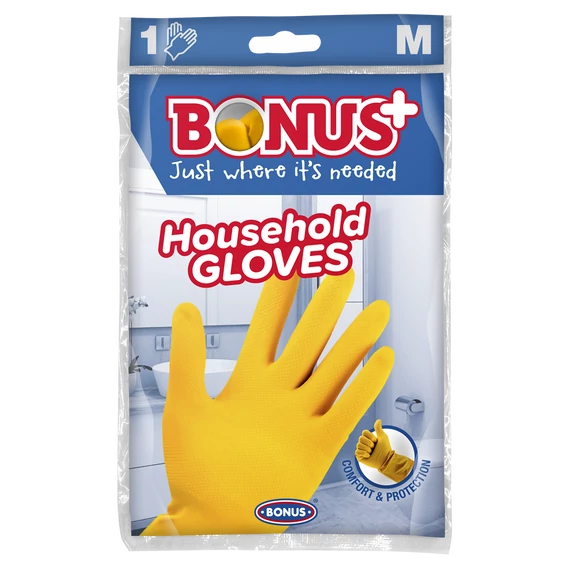 Gumikesztyű M háztartási Bonus_B293