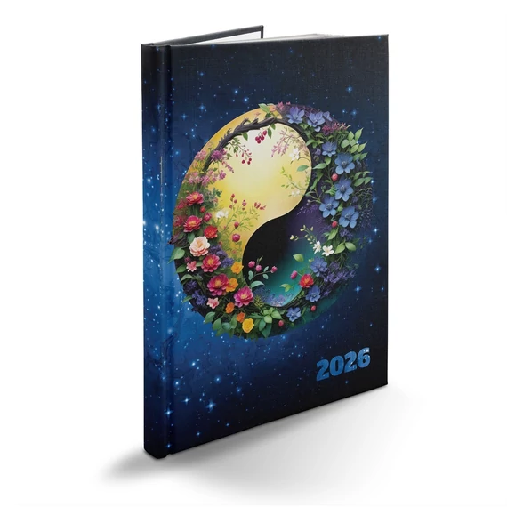 Határidőnapló Picture B/5, heti fehér lapokkal jingjang Realsystem 2026.