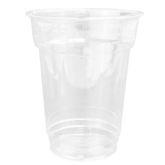 Pohár 2 dl Shaker PET50 db/csomag víztiszta