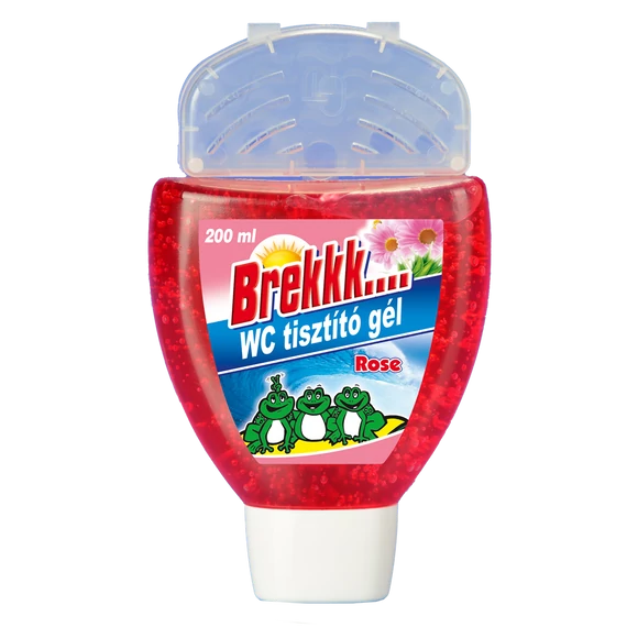 WC illatosító gél 200 ml + kosár Brekk piros