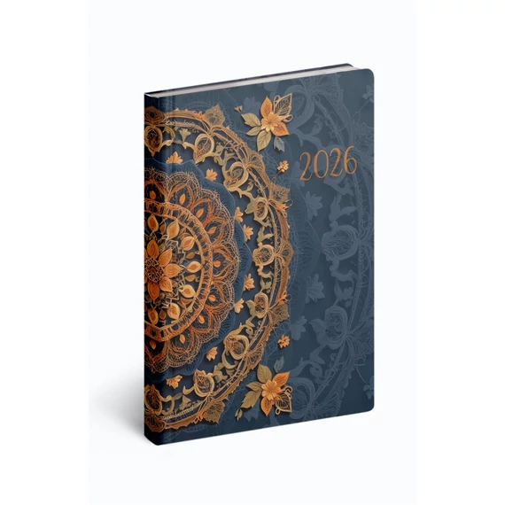 Zsebnaptár álló Fiestina hölgyeknek B/6, heti mandala Realsystem 2026.