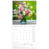 Falinaptár képes lemeznaptár 300x300mm, Flowers Realsystem 2026.