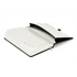 Keménytáblás notesz vonalas krémszínű lapokkal leszorító gumiszalaggal Black 130x210mm, Presco