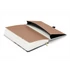 Keménytáblás notesz krémszínű lapokkal leszorító gumiszalaggal Japan 130x210mm, Presco