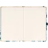 Keménytáblás notesz krémszínű lapokkal leszorító gumiszalaggal Bouquet 130x210mm, Presco